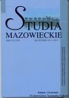 Studia Mazowieckie. Rok IX/XXIII, Nr 1 2014