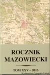 Rocznik Mazowiecki XXV - 2013 