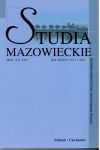 Studia Mazowieckie. Rok VII/XIV, Nr 1 2012