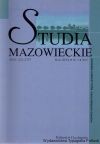 Studia Mazowieckie. Rok III/IX, Nr 1 2007