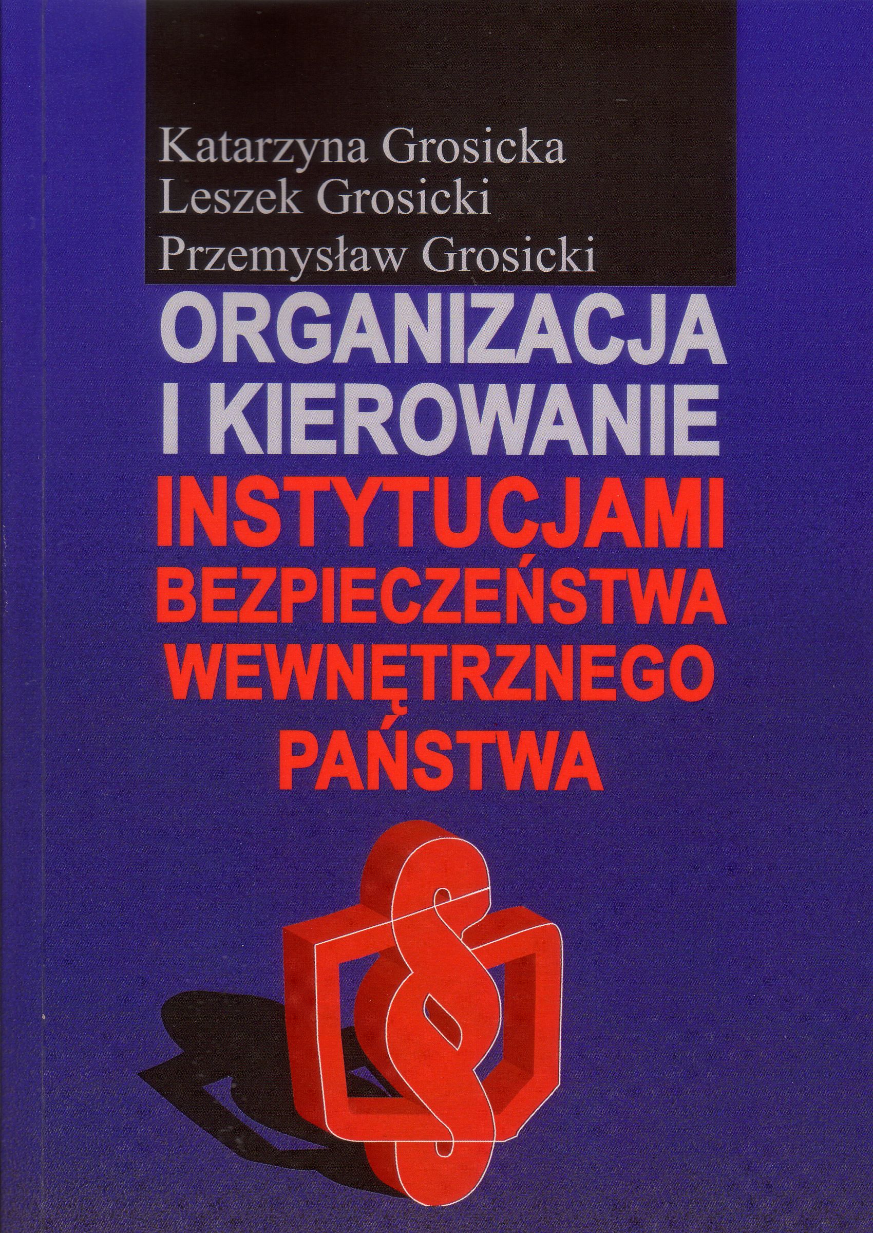 Organizacja i kierowanie instytucjami bezpieczeństwa wewnętrznego państwa