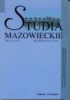 Studia Mazowieckie. Rok VIII/XV, Nr 3 2013