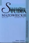 Studia Mazowieckie. Rok X/XXIV, Nr 1 2015 
