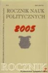 Rocznik Nauk Politycznych. Rocznik VII, Nr 8 2005