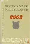 Rocznik Nauk Politycznych. Rocznik V, Nr 5 2003