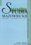 Studia Mazowieckie. Rok VII/XIV, Nr 2 (specjalny) 2012 