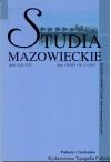 Studia Mazowieckie. Rok VII/XIV, Nr 4 2012