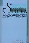 Studia Mazowieckie. Rok IV/X, Nr 3 2008