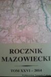 Rocznik Mazowiecki XXVI - 2014 