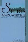 Studia Mazowieckie. Rok IV/X, Nr 4 2008