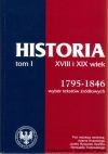 Źródła do dziejów Polski w XVIII i XIX wieku. Wybór tekstów źródłowych. T. 1, Lata 1795-1864